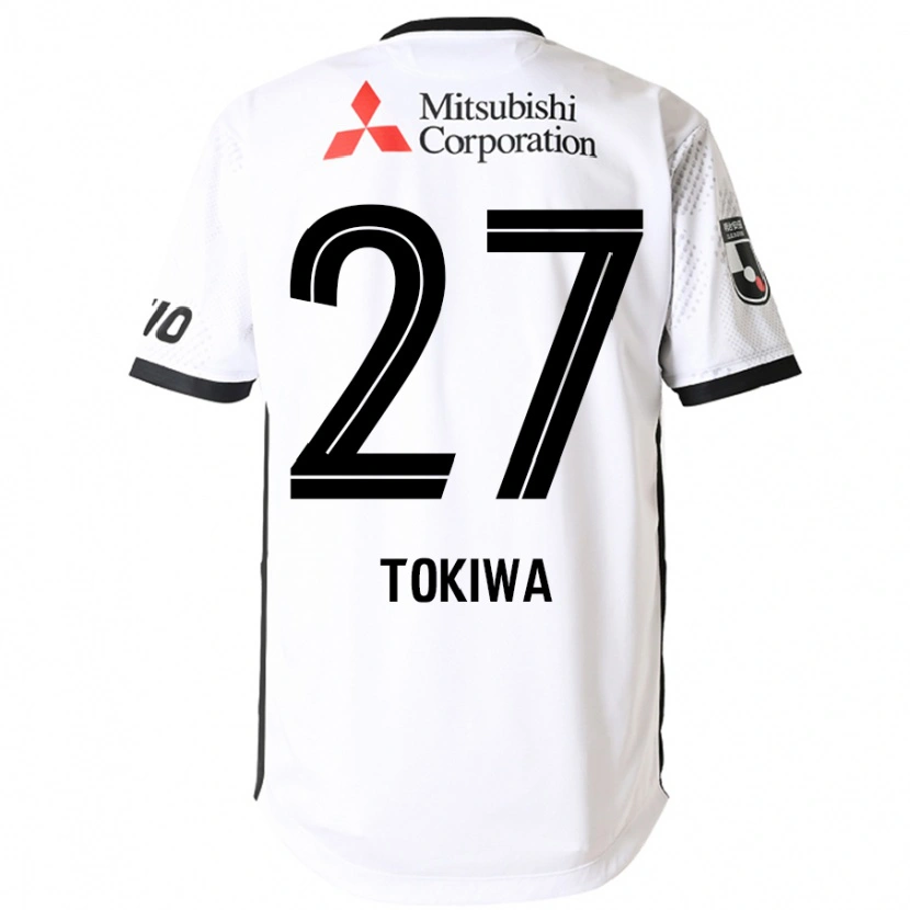 Danxenキッズ常盤亨太#27ホワイト ブラックアウェイシャツ2025/26ジャージーユニフォーム