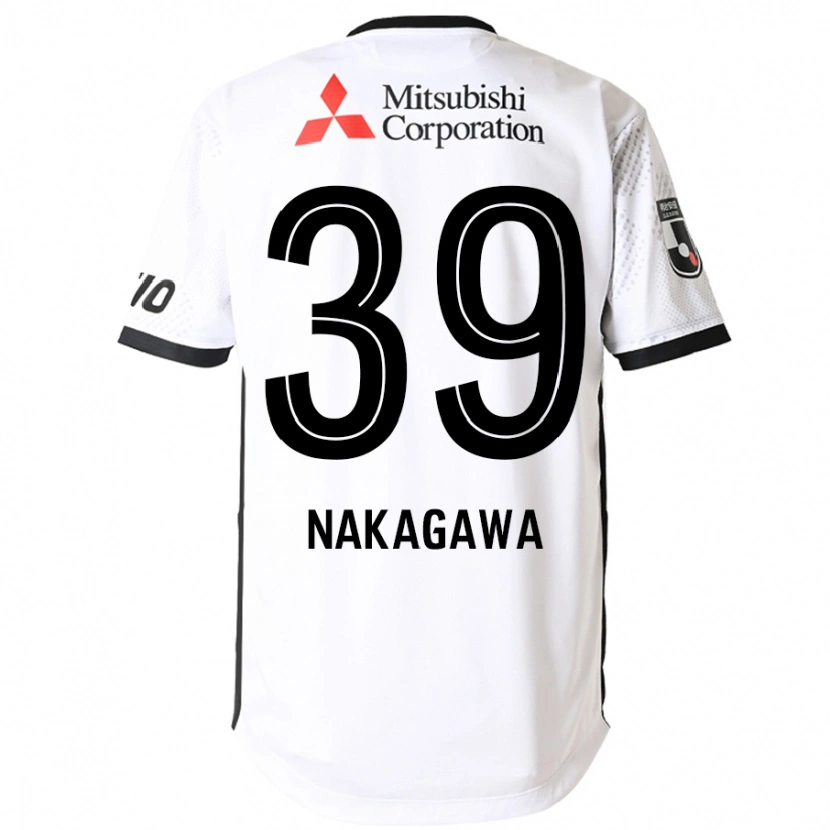Danxenキッズ仲川輝人#39ホワイト ブラックアウェイシャツ2025/26ジャージーユニフォーム