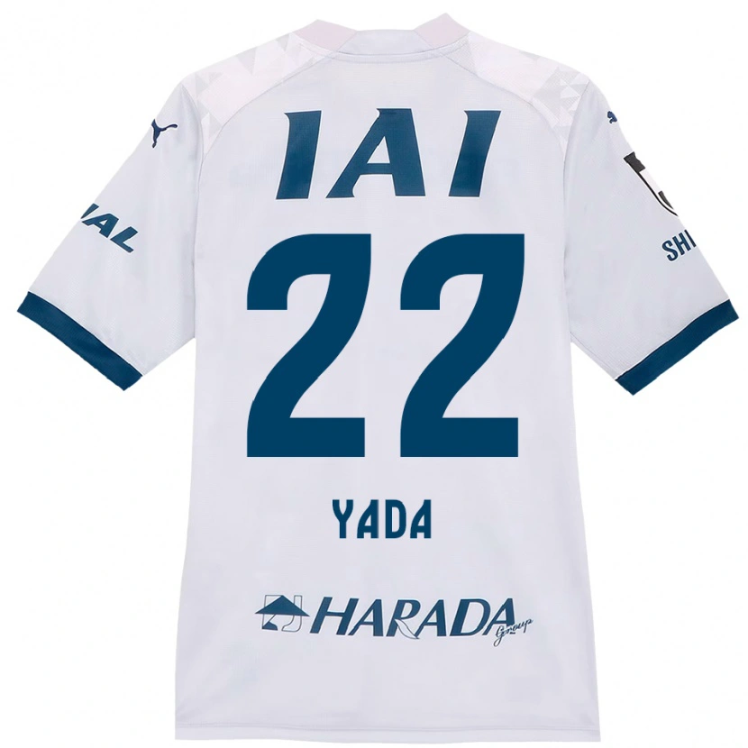 Danxenキッズ矢田龍之介#22ホワイト ロイヤルブルーアウェイシャツ2025/26ジャージーユニフォーム