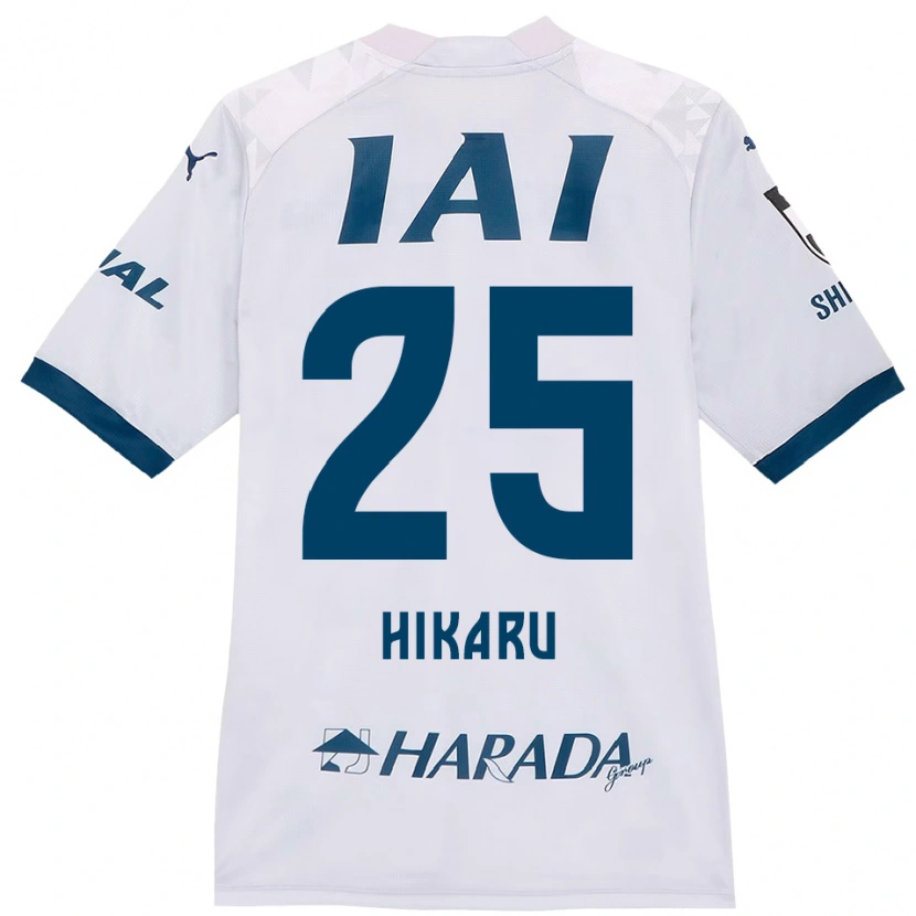 Danxenキッズ成岡輝瑠#25ホワイト ロイヤルブルーアウェイシャツ2025/26ジャージーユニフォーム