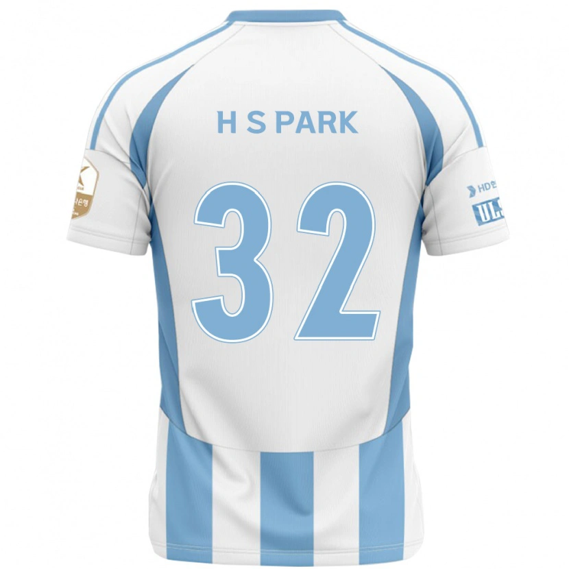 DanxenキッズSung-Hyun Park#32ホワイト スカイブルーアウェイシャツ2025/26ジャージーユニフォーム