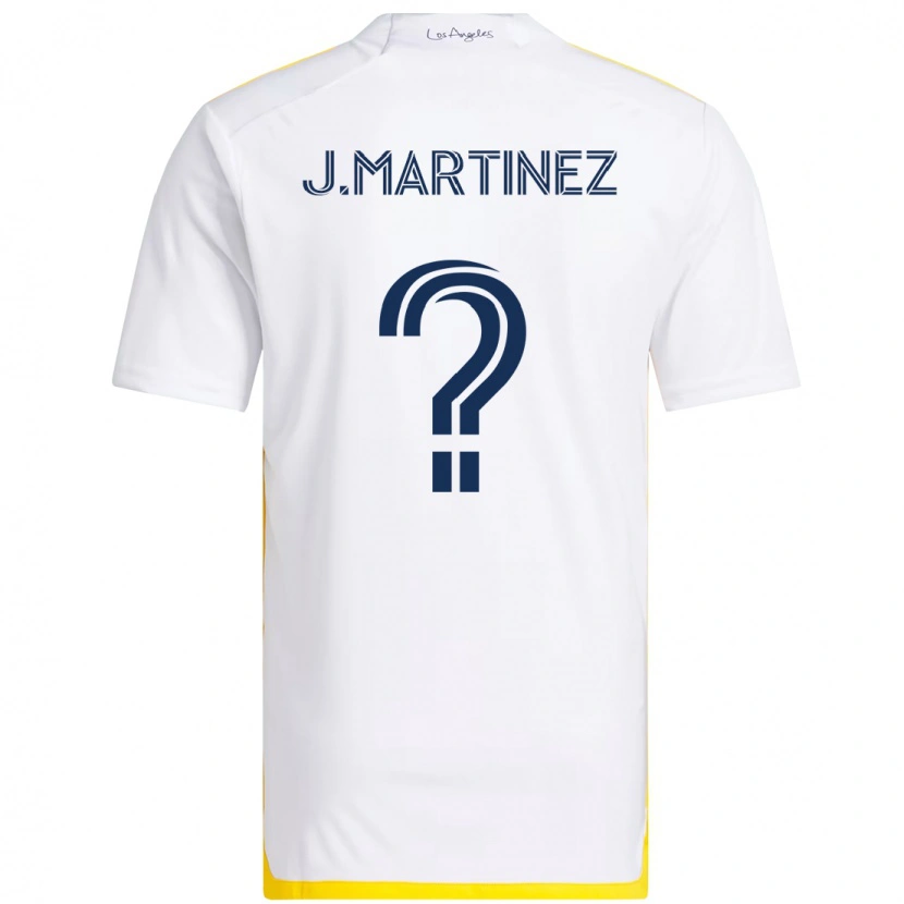 DanxenメンズMono Martínez#0ホワイト イエローホームシャツ2025/26ジャージーユニフォーム