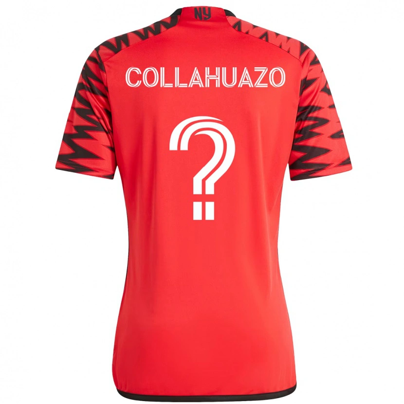 DanxenメンズJair Collahuazo#0レッド ブラックホームシャツ2025/26ジャージーユニフォーム