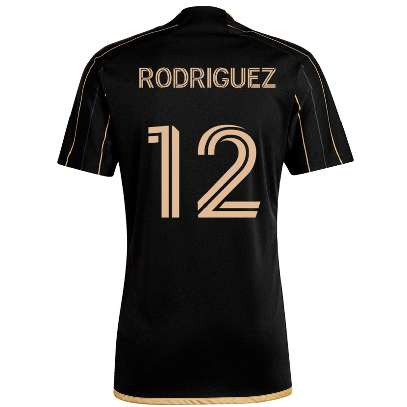 DanxenメンズJeremi Rodriguez#12ブラック ブラウンホームシャツ2025/26ジャージーユニフォーム