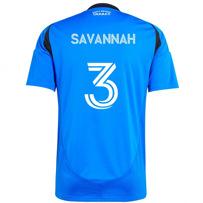 DanxenメンズChenail Savannah#3ダークブルー ブラックホームシャツ2025/26ジャージーユニフォーム