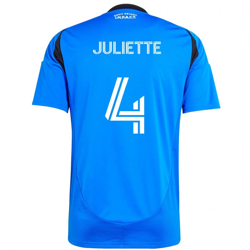 DanxenメンズPerreault Juliette#4ダークブルー ブラックホームシャツ2025/26ジャージーユニフォーム