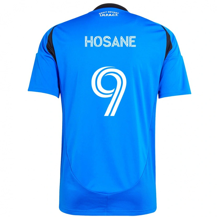 DanxenメンズSoukou Hosane#9ダークブルー ブラックホームシャツ2025/26ジャージーユニフォーム