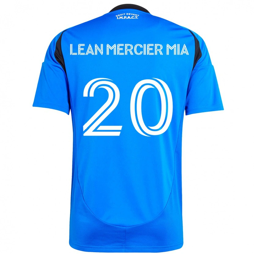DanxenメンズMc Lean Mercier Mia#20ダークブルー ブラックホームシャツ2025/26ジャージーユニフォーム