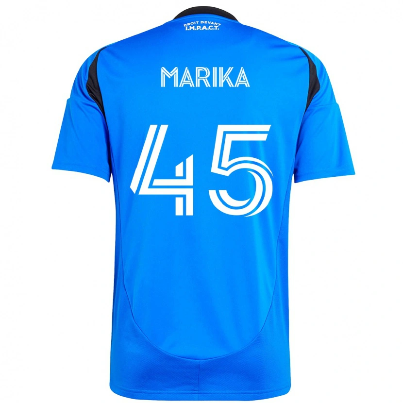 DanxenメンズCregheur Marika#45ダークブルー ブラックホームシャツ2025/26ジャージーユニフォーム