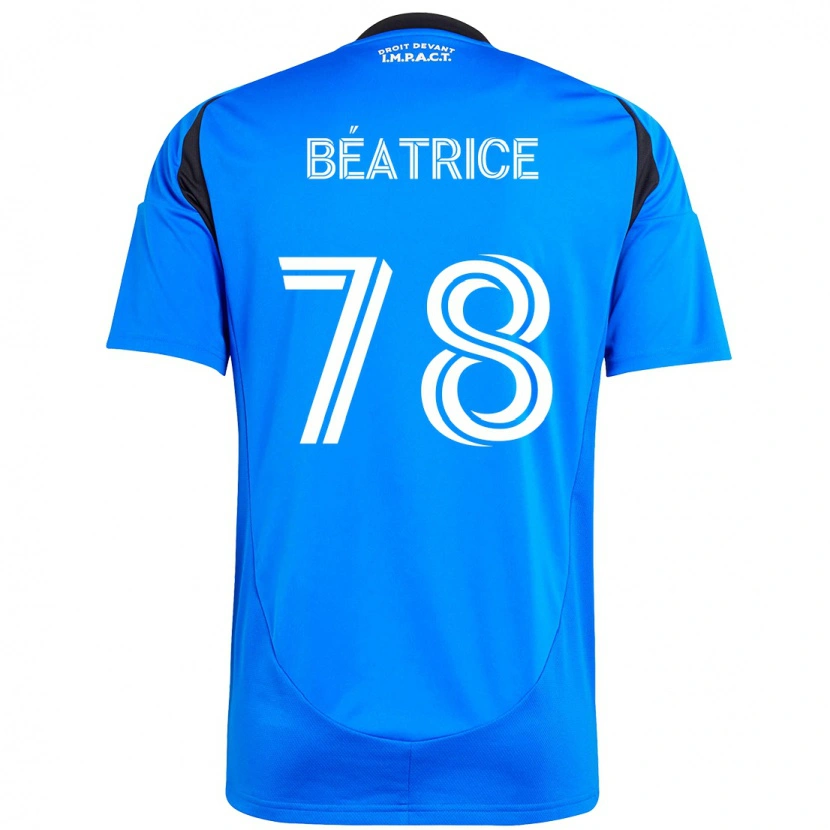 DanxenメンズForcier Béatrice#78ダークブルー ブラックホームシャツ2025/26ジャージーユニフォーム