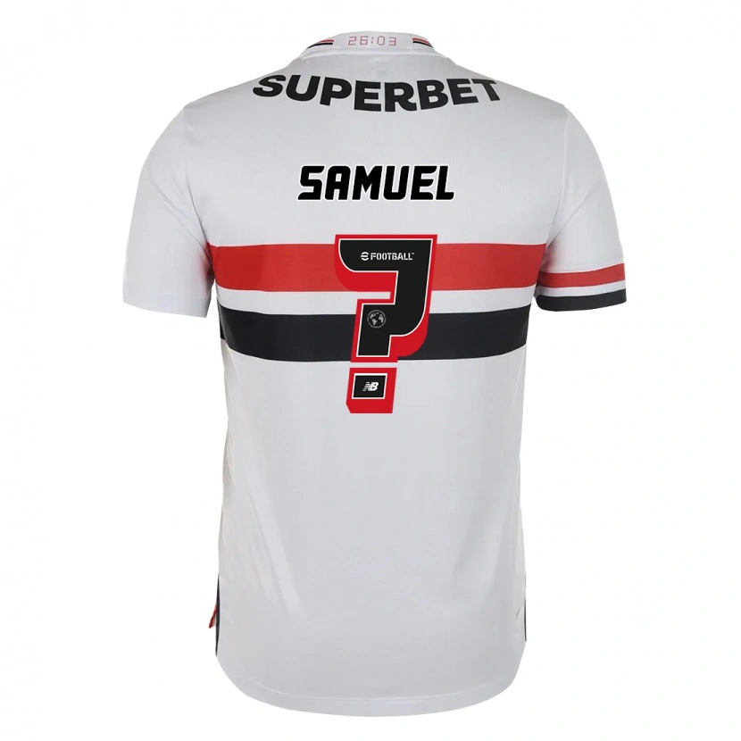 DanxenメンズSamuel#0レッド ブラック ホワイトホームシャツ2025/26ジャージーユニフォーム