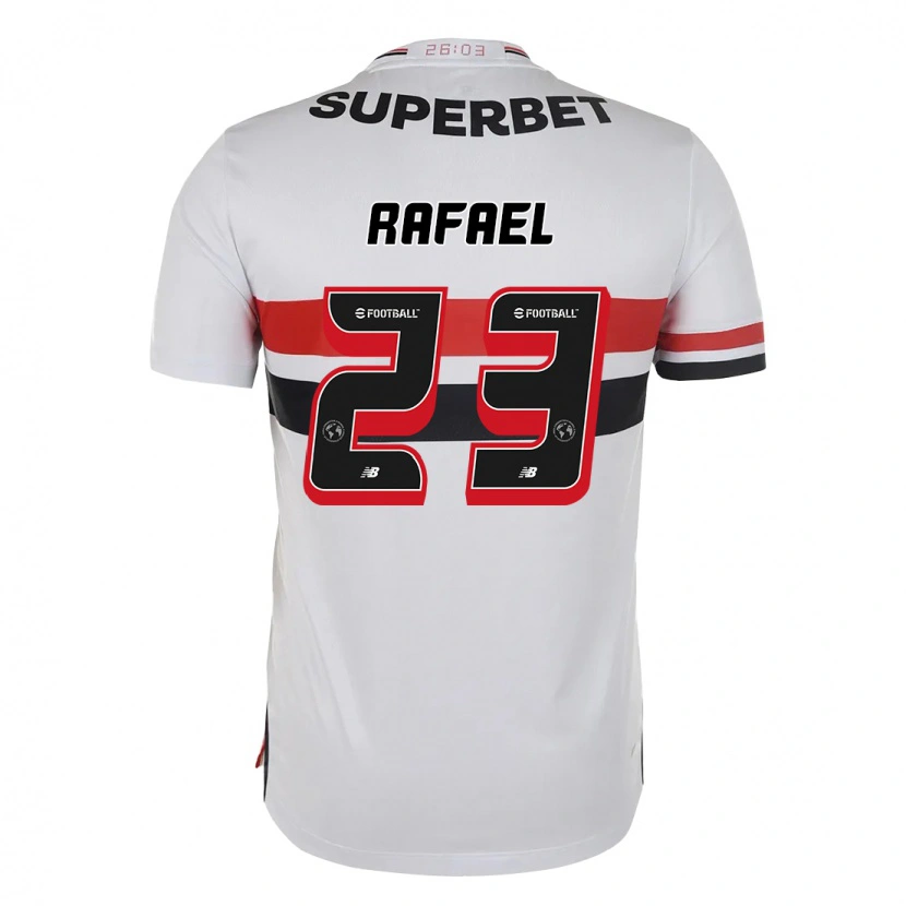 Danxenメンズラファエル・ピレス#23レッド ブラック ホワイトホームシャツ2025/26ジャージーユニフォーム