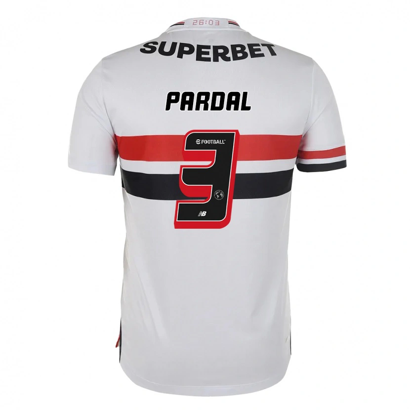 DanxenメンズPardal#3レッド ブラック ホワイトホームシャツ2025/26ジャージーユニフォーム