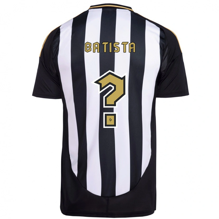 DanxenメンズDuda Batista#0ホワイト ブラックホームシャツ2025/26ジャージーユニフォーム