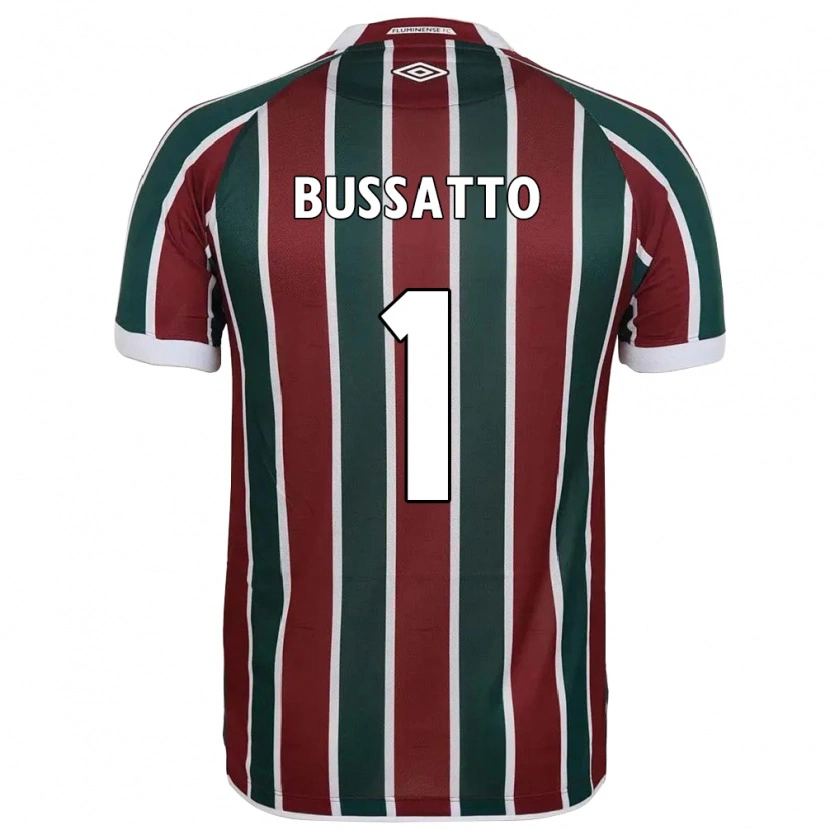 DanxenメンズLetícia Bussatto#1グリーン マルーン ホワイトホームシャツ2025/26ジャージーユニフォーム