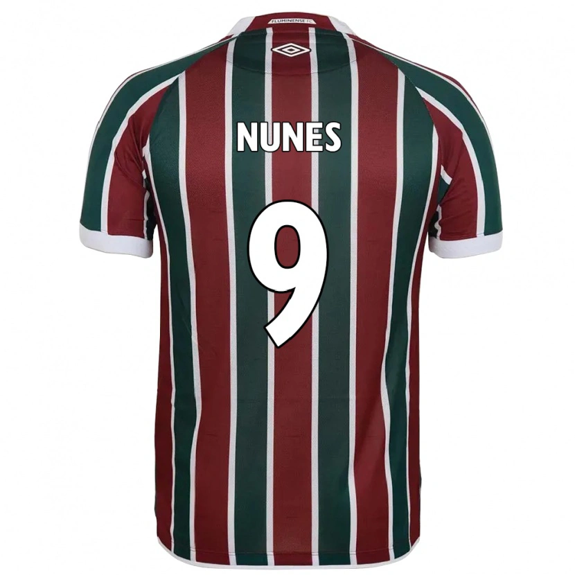 DanxenメンズCarla Nunes#9グリーン マルーン ホワイトホームシャツ2025/26ジャージーユニフォーム