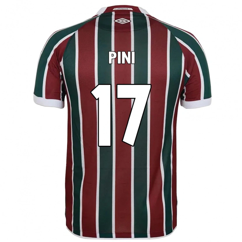 DanxenメンズCamila Pini#17グリーン マルーン ホワイトホームシャツ2025/26ジャージーユニフォーム