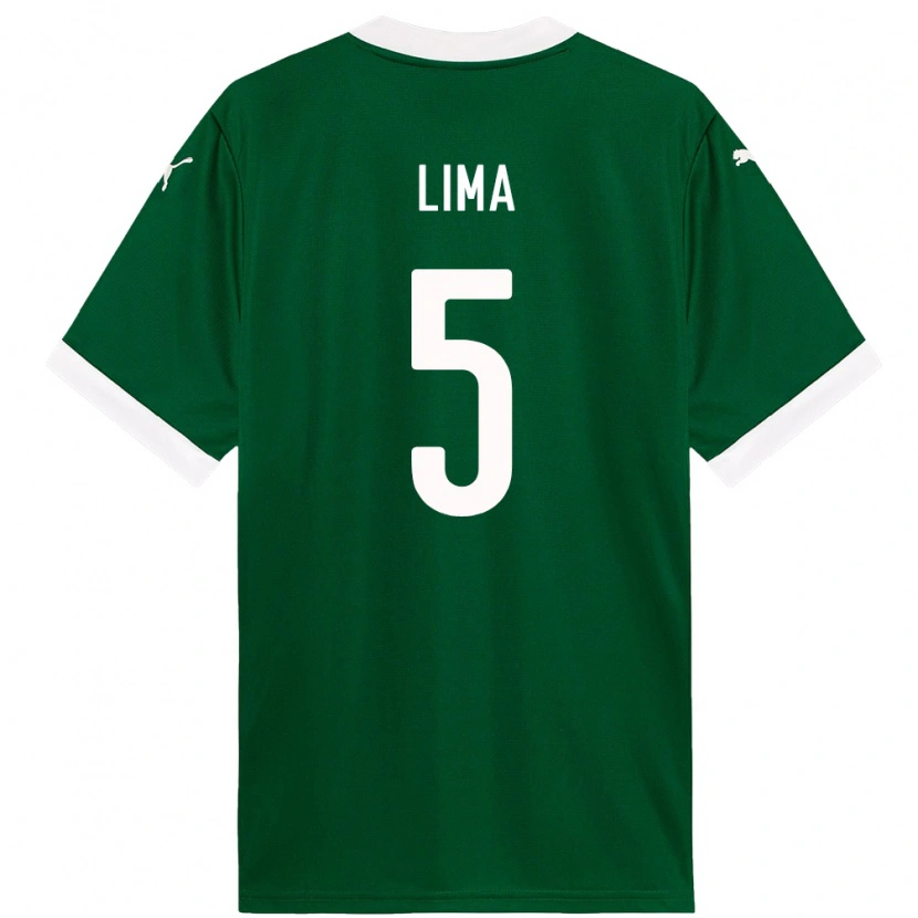 DanxenメンズIngryd Lima#5グリーン ホワイトホームシャツ2025/26ジャージーユニフォーム