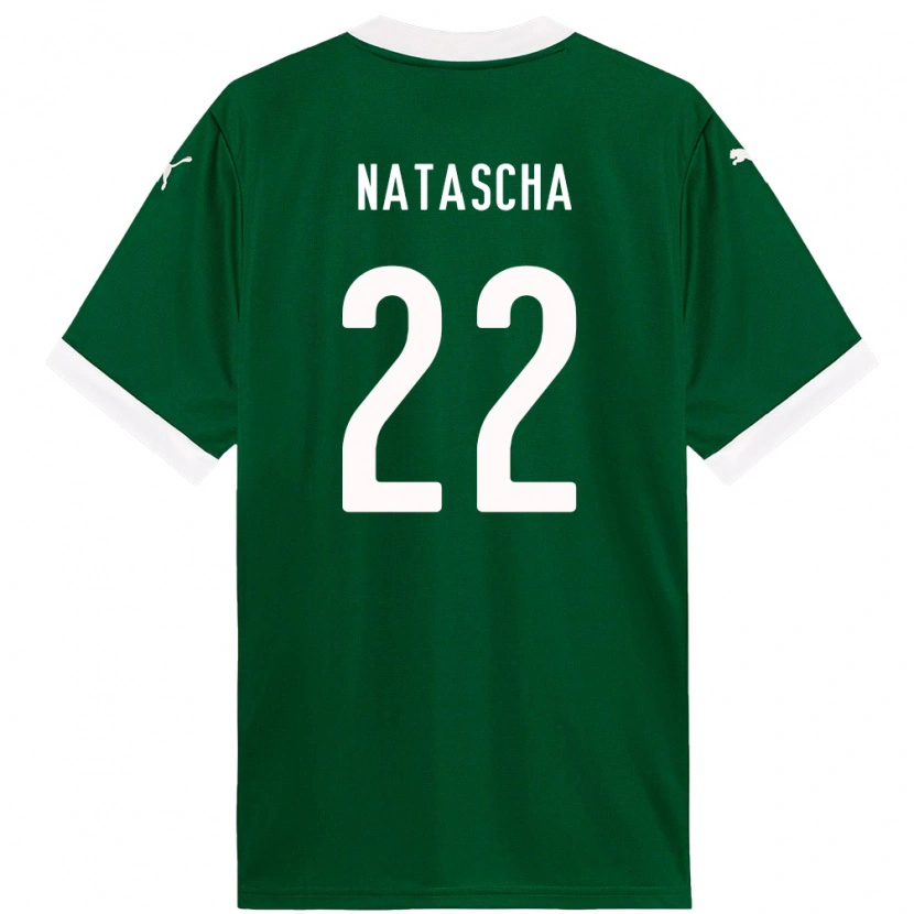 DanxenメンズNatascha#22グリーン ホワイトホームシャツ2025/26ジャージーユニフォーム