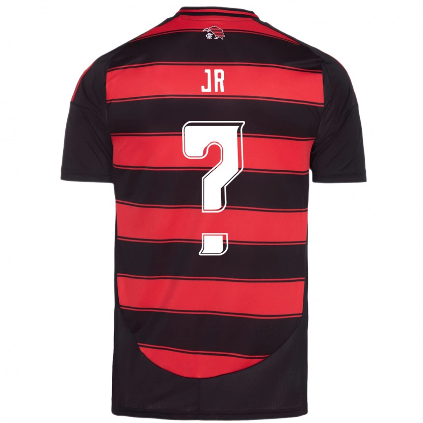 DanxenメンズWanderson Jr#0レッド ブラックホームシャツ2025/26ジャージーユニフォーム