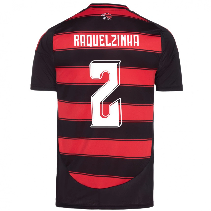 DanxenメンズRaquelzinha#2レッド ブラックホームシャツ2025/26ジャージーユニフォーム