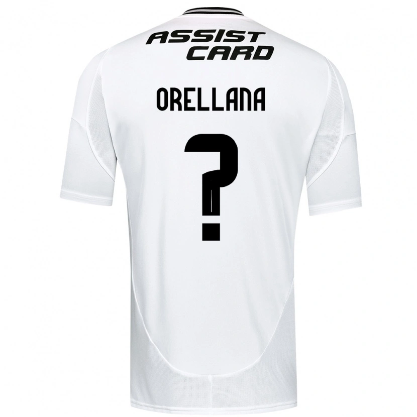 DanxenメンズMatias Orellana#0ブラック ホワイト イエローホームシャツ2025/26ジャージーユニフォーム