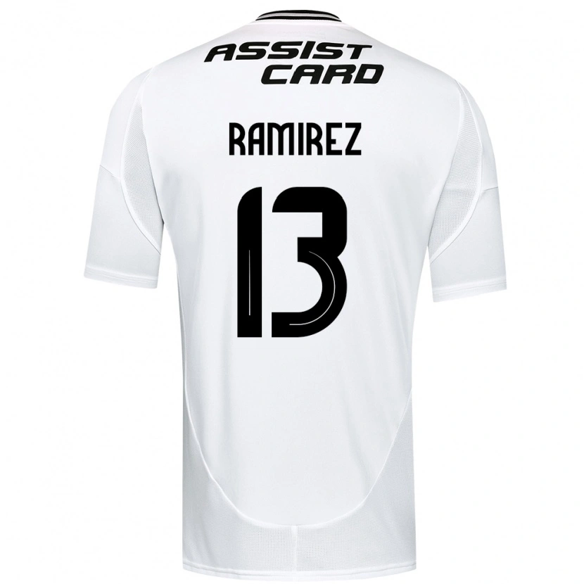 DanxenメンズFernanda Ramírez#13ブラック ホワイト イエローホームシャツ2025/26ジャージーユニフォーム
