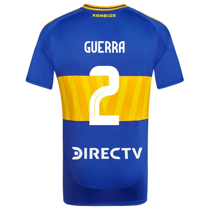 DanxenメンズMaylen Guerra#2ロイヤルブルー イエローホームシャツ2025/26ジャージーユニフォーム