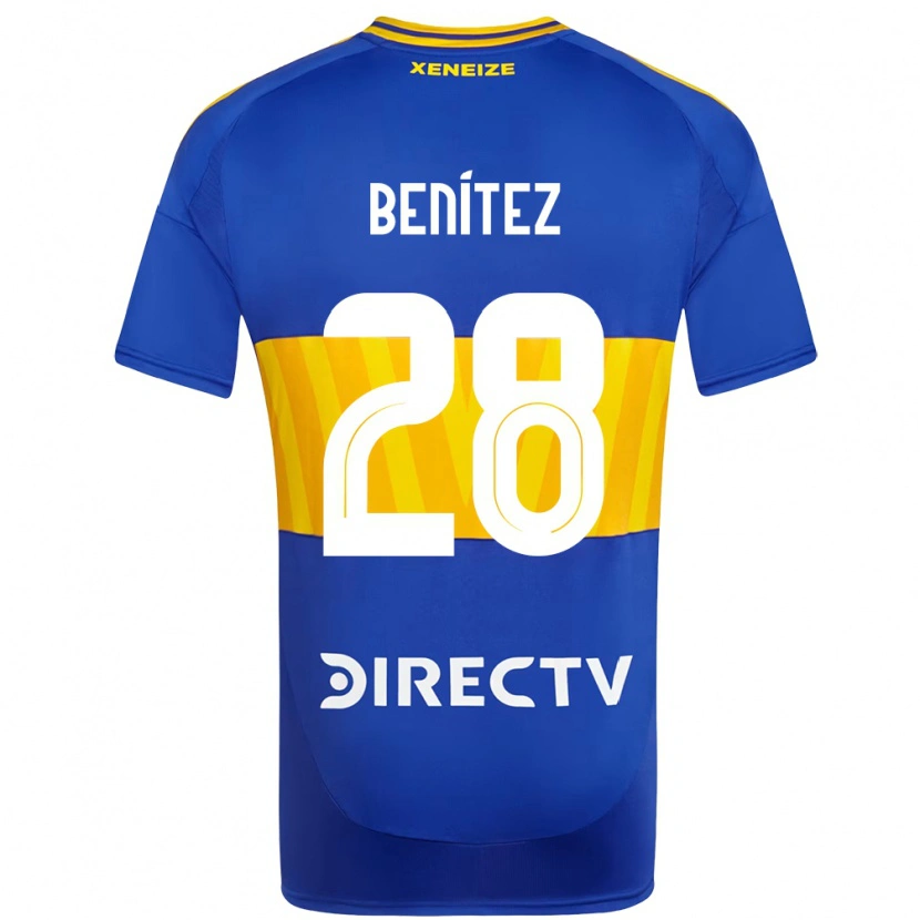 DanxenメンズYazmín Benítez#28ロイヤルブルー イエローホームシャツ2025/26ジャージーユニフォーム