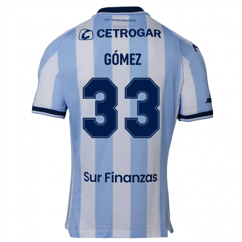 DanxenメンズRocío Gómez#33スカイブルーホームシャツ2025/26ジャージーユニフォーム