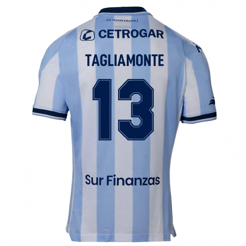 DanxenメンズMatias Tagliamonte#13スカイブルーホームシャツ2025/26ジャージーユニフォーム
