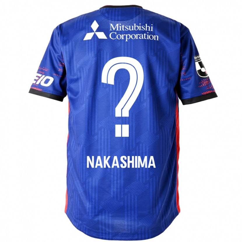 DanxenメンズRiku Nakashima#0ロイヤルブルー ホワイトホームシャツ2025/26ジャージーユニフォーム