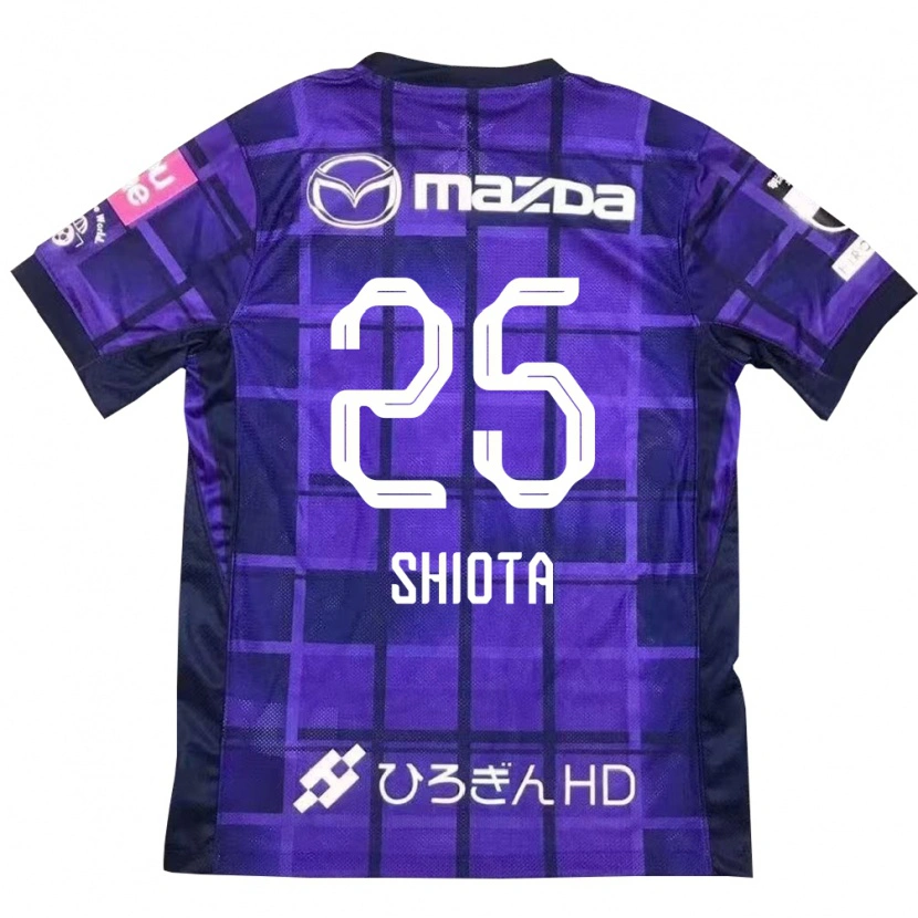 DanxenメンズMaaya Shiota#25パープル オレンジホームシャツ2025/26ジャージーユニフォーム