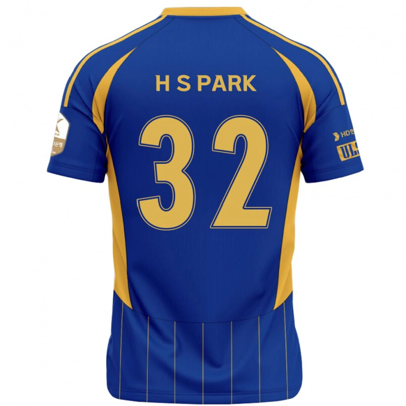 DanxenメンズSung-Hyun Park#32ロイヤルブルー イエローホームシャツ2025/26ジャージーユニフォーム