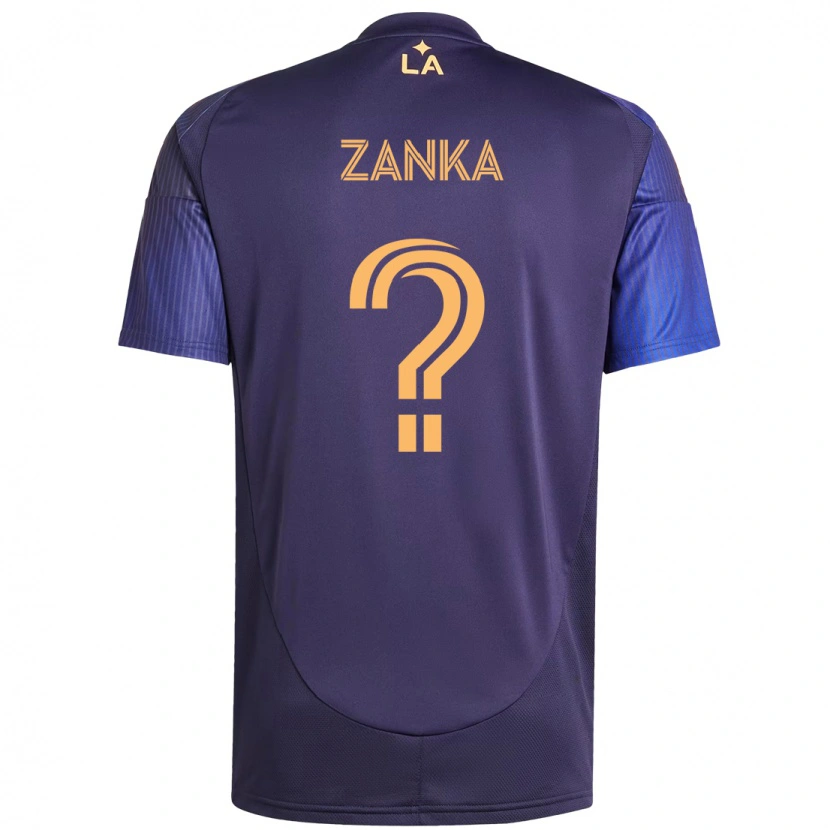 DanxenメンズZanka#0パープル ブルーアウェイシャツ2025/26ジャージーユニフォーム