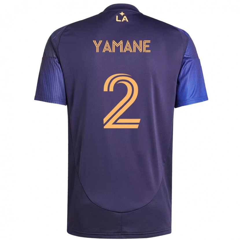 Danxenメンズ山根視来#2パープル ブルーアウェイシャツ2025/26ジャージーユニフォーム