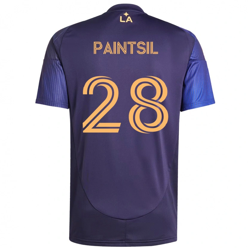 Danxenメンズジョゼフ・ペインツィル#28パープル ブルーアウェイシャツ2025/26ジャージーユニフォーム