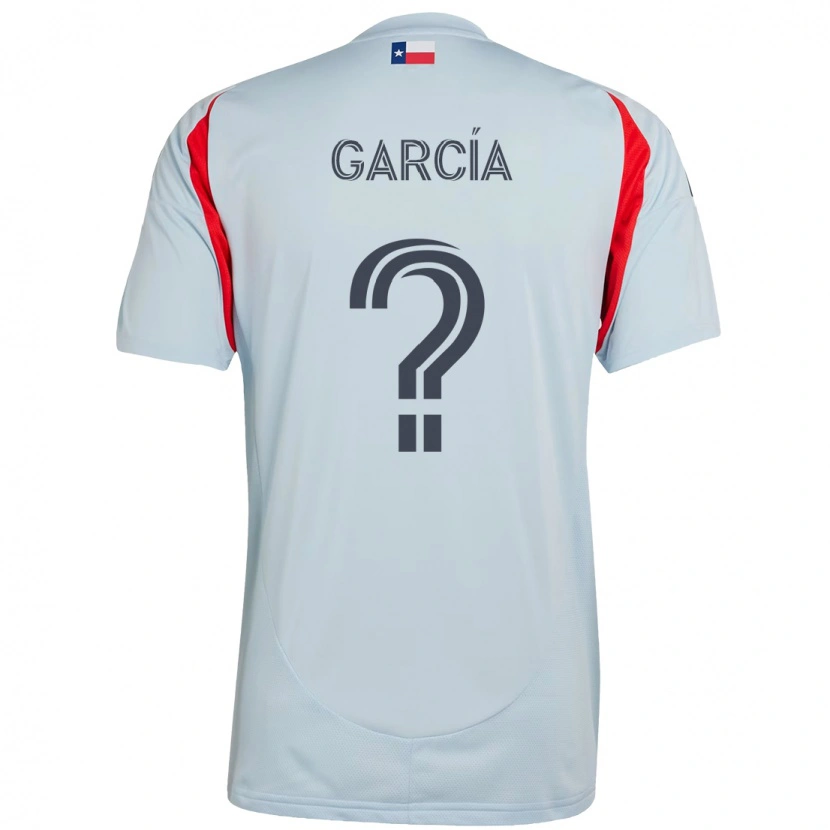 DanxenメンズDiego García#0ライトブルー レッドアウェイシャツ2025/26ジャージーユニフォーム