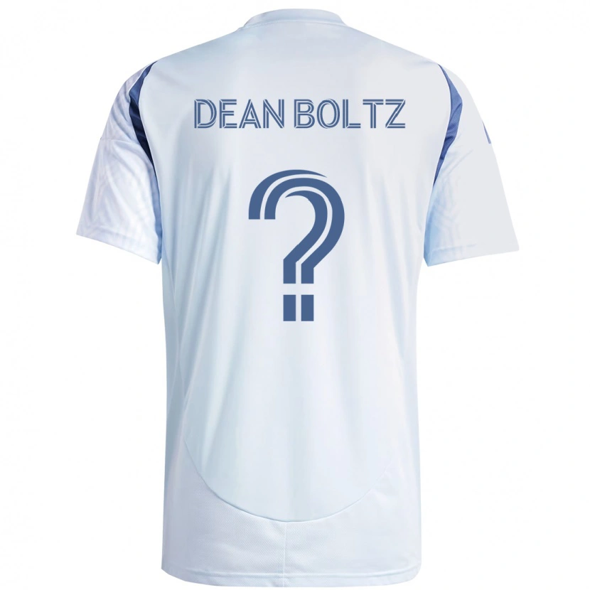 DanxenメンズDean Boltz#0ライトスカイブルー ブルーアウェイシャツ2025/26ジャージーユニフォーム