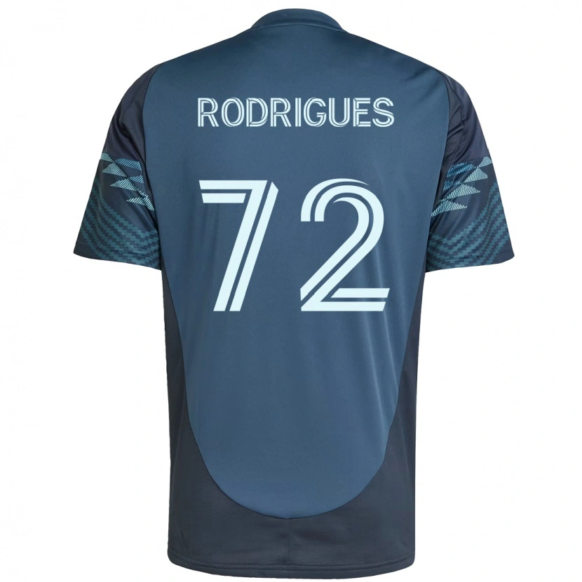 DanxenメンズBraudílio Rodrigues#72ライトブルーアウェイシャツ2025/26ジャージーユニフォーム