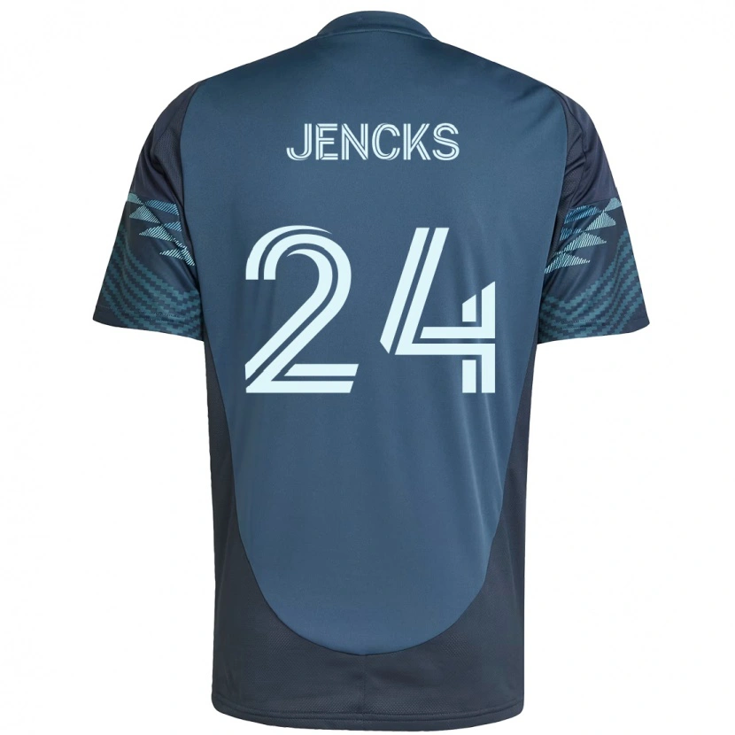 Danxenメンズインディア・ジェンクス#24ライトブルーアウェイシャツ2025/26ジャージーユニフォーム