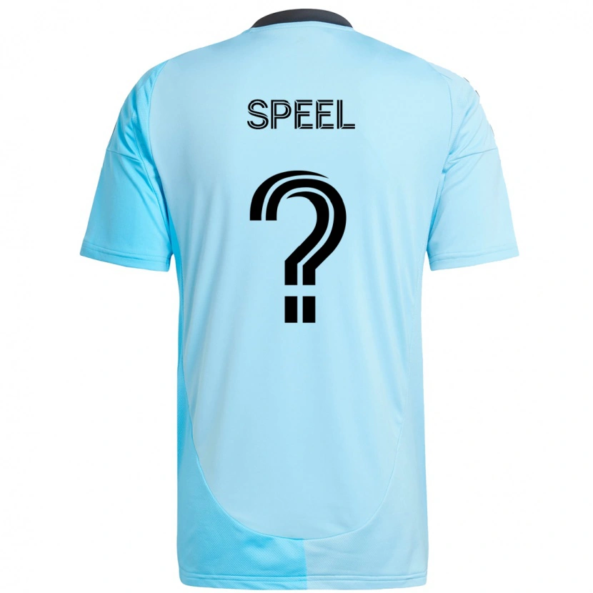 DanxenメンズWessel Speel#0スカイブルーアウェイシャツ2025/26ジャージーユニフォーム