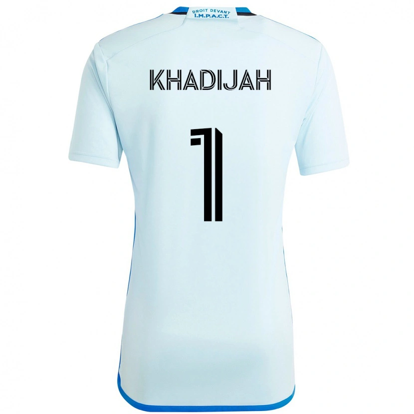 DanxenメンズCissé Khadijah#1スカイブルー ダークブルーアウェイシャツ2025/26ジャージーユニフォーム