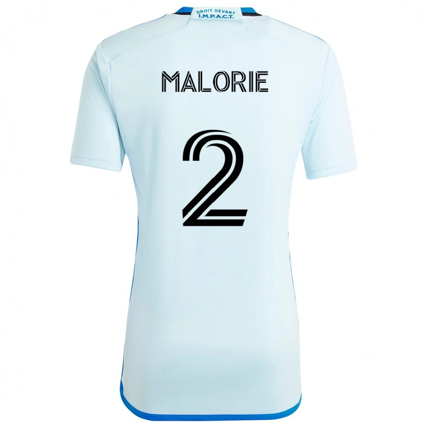 DanxenメンズTremblay Malorie#2スカイブルー ダークブルーアウェイシャツ2025/26ジャージーユニフォーム