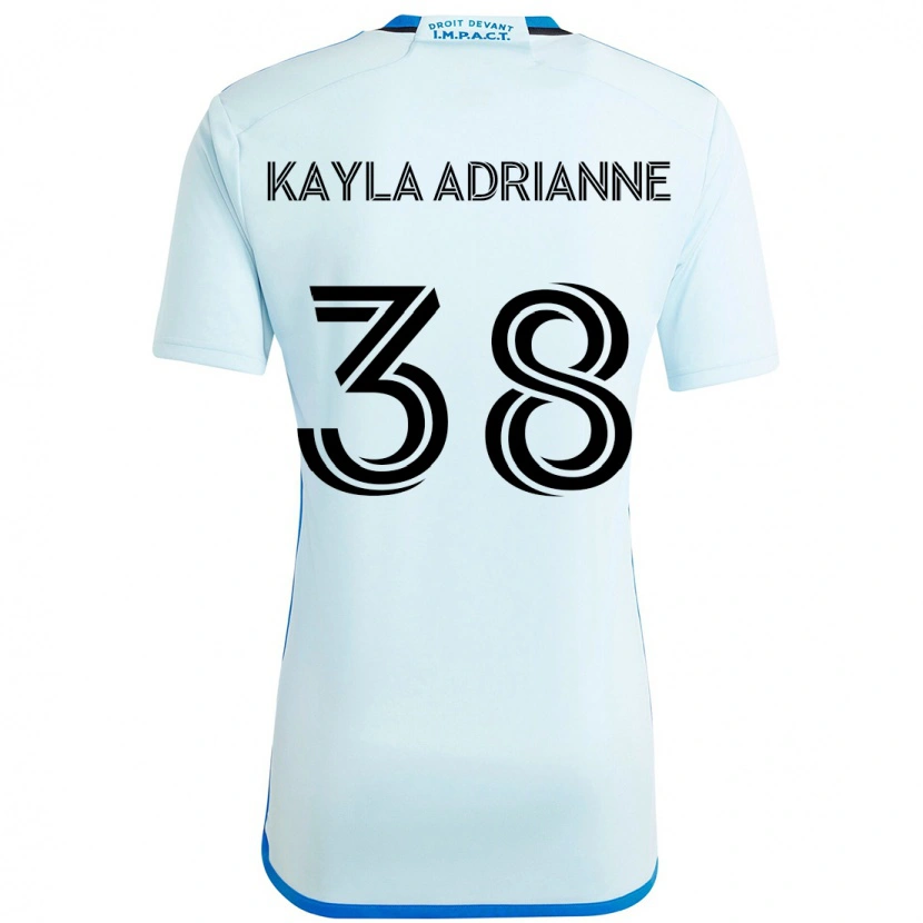 DanxenメンズKamdem Kayla Adrianne#38スカイブルー ダークブルーアウェイシャツ2025/26ジャージーユニフォーム