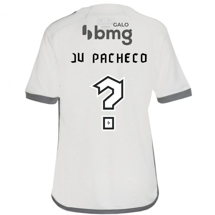 DanxenメンズJu Pacheco#0オフホワイトアウェイシャツ2025/26ジャージーユニフォーム