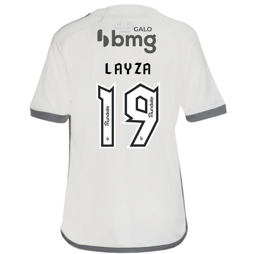 DanxenメンズLayza#19オフホワイトアウェイシャツ2025/26ジャージーユニフォーム