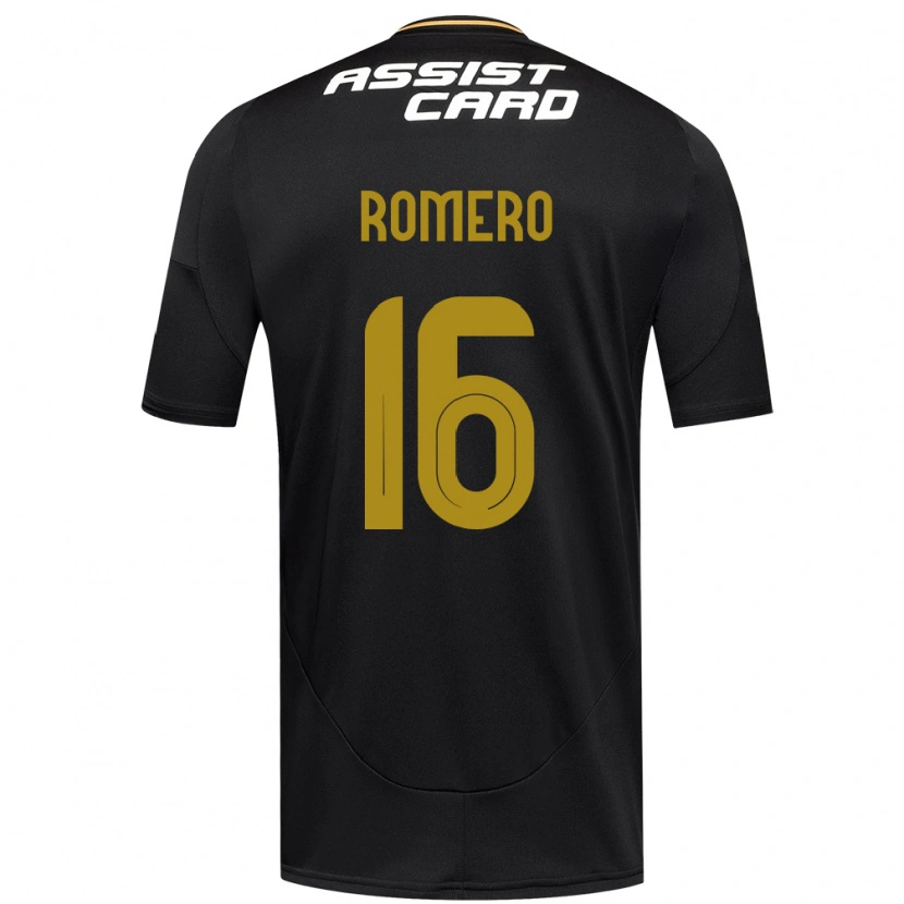 DanxenメンズEvanz Romero#16ブラック ホワイトアウェイシャツ2025/26ジャージーユニフォーム