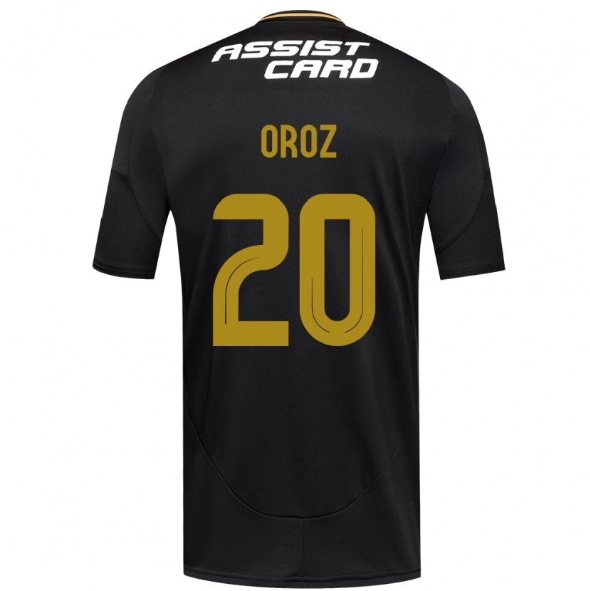 Danxenメンズアレクサンダー・オロス#20ブラック ホワイトアウェイシャツ2025/26ジャージーユニフォーム