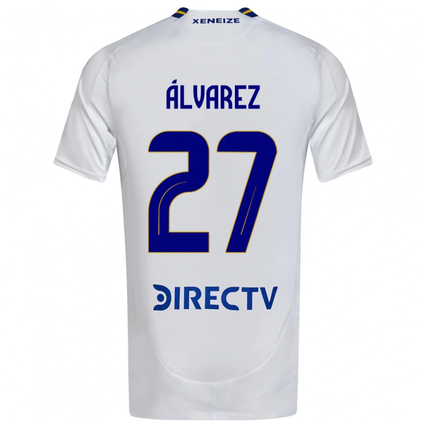 DanxenメンズVioleta Álvarez#27ホワイト ブルーアウェイシャツ2025/26ジャージーユニフォーム